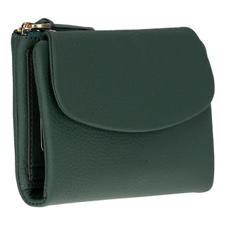 Vellure Leather Women's Clutch, Medium, Green - BlackBrook Case