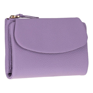 Vellure Leather Women's Clutch, Medium, Lilac - BlackBrook Case