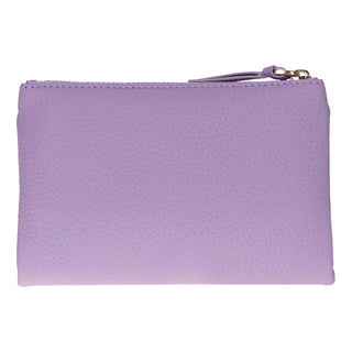 Vellure Leather Women's Clutch, Medium, Lilac - BlackBrook Case