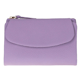 Vellure Leather Women's Clutch, Medium, Lilac - BlackBrook Case