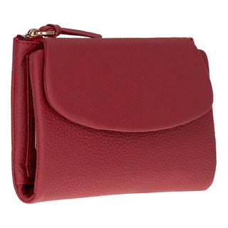 Vellure Leather Women's Clutch, Medium, Red - BlackBrook Case