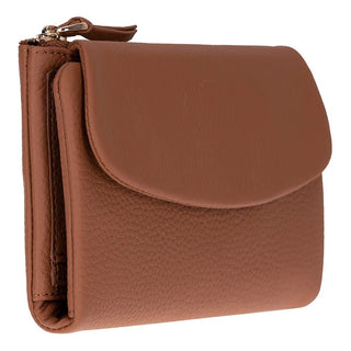 Vellure Leather Women's Clutch, Medium, Tan - BlackBrook Case