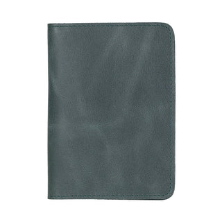 Viaggio Genuine Leather Passport Holder, Pickle - BlackBrook Case