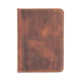 Viaggio Genuine Leather Passport Holder, Sunkissed - BlackBrook Case