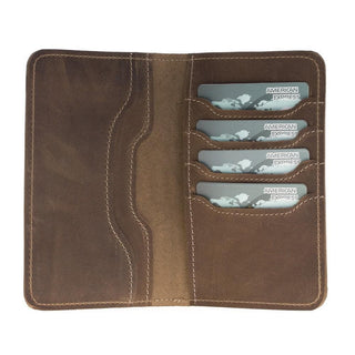 Voyager Leather Passport Wallet - Bouletta