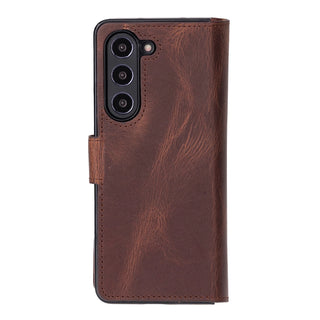Wally Leather Google Pixel 10 Pro Fold Folio Case, Saddle Brown - BlackBrook Case