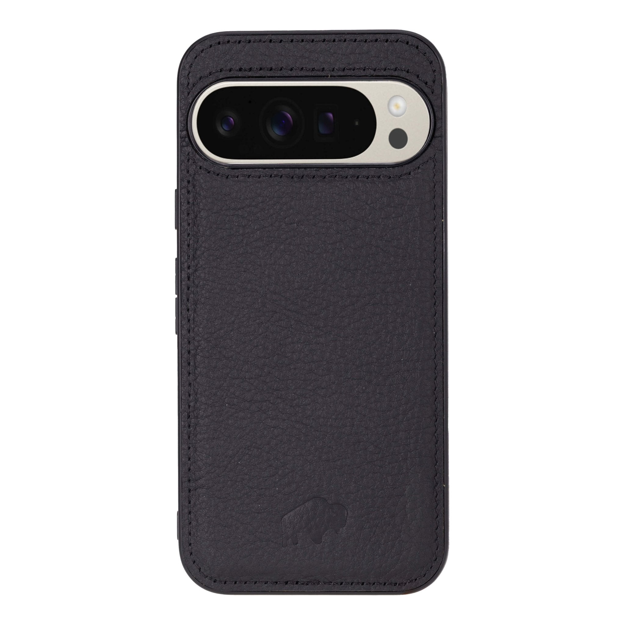 York Leather Snap-On Case for Google Pixel 9 Pro – Pebble Black