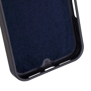 York Leather iPhone 17 Pro MagSafe Case, Blue - BlackBrook Case