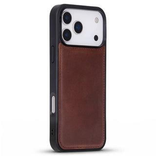 York Leather iPhone 17 Pro MagSafe Case, Saddle Brown - BlackBrook Case
