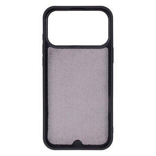 York Leather iPhone 17 Pro Max MagSafe Case, Gray - BlackBrook Case