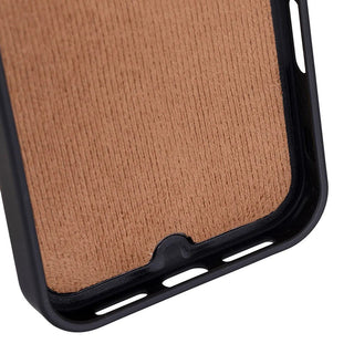 York Leather iPhone 17 Pro Max MagSafe Case, Saddle Brown - BlackBrook Case
