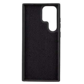 York Leather Snap - On Case - Galaxy S23 Ultra, Pebble Black - BlackBrook Case