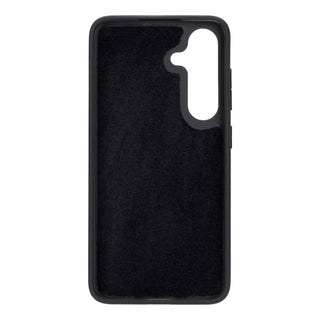 York Leather Snap-On Case – Galaxy S25 Plus, Pebble Black - BlackBrook Case