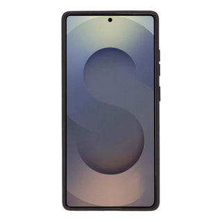 York Leather Snap-On Case – Galaxy S25 Ultra, Pebble Black - BlackBrook Case