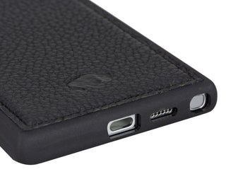 York Leather Snap-On Case – Galaxy S25 Ultra, Pebble Black - BlackBrook Case