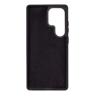 York Leather Snap-On Case – Galaxy S25 Ultra, Pebble Black - BlackBrook Case