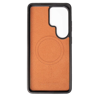 York Leather Snap - On Case – Galaxy S26 Ultra, Burnished Tan - BlackBrook Case