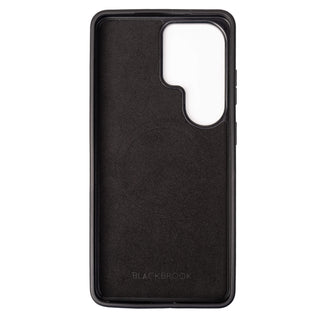 York Leather Snap - On Case – Galaxy S26 Ultra, Pebble Black - BlackBrook Case