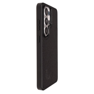 York Leather Snap - On Case – Galaxy S26 Ultra, Pebble Black - BlackBrook Case