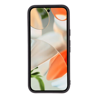 York Leather Snap - On Case – Pixel 10 Pro, Pebble Black - BlackBrook Case