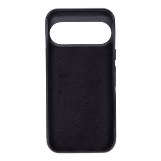 York Leather Snap - On Case – Pixel 10 Pro XL, Pebble Black - BlackBrook Case