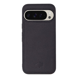 York Leather Snap - On Case – Pixel 10 Pro XL, Pebble Black - BlackBrook Case