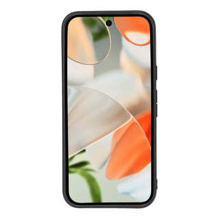 York Leather Snap - On Case – Pixel 10 Pro XL, Pebble Black - BlackBrook Case
