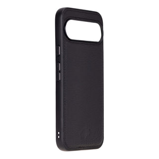 York Leather Google Pixel 9 Case, Pebble Black - BlackBrook Case