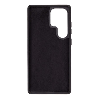 York Leather Snap-On Case – Galaxy S25 Ultra, Pebble Black