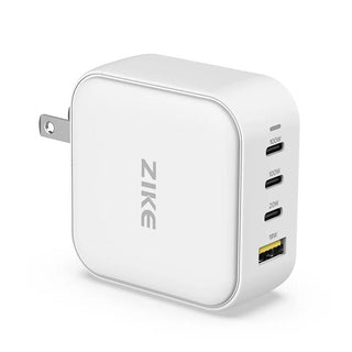 ZIKE 100W GaN USB - C 4 Ports Wall Phone Charger - ZikeTech