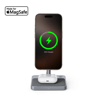 ZIKE 2 - in - 1 MagSafe Wireless Charger with Active Cooling - ZikeTech