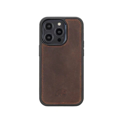 Leather Tri-Fold Wallet Case for iPhone 15 Plus - Premium Full Grain  Leather – BlackBrook Case