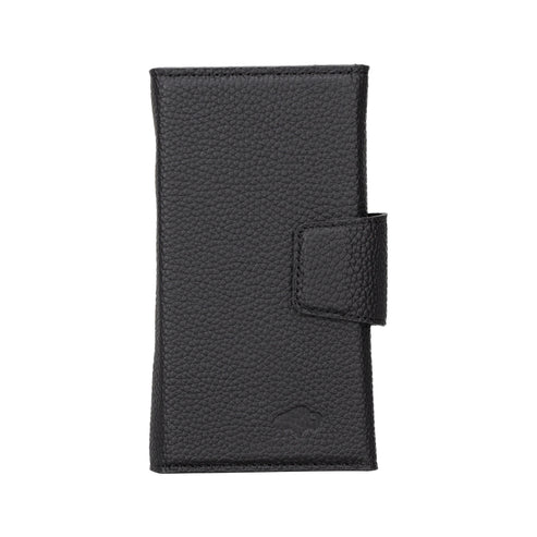 Leather Tri-Fold Wallet Case for iPhone 15 Pro - Premium Full Grain Leather  – BlackBrook Case