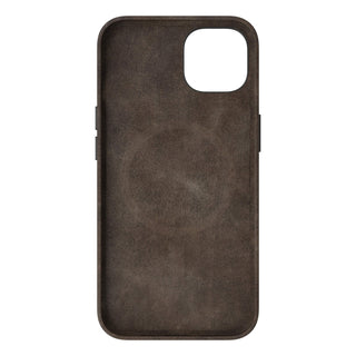 Barlow MagSafe iPhone 14 Plus Case, Distressed Coffee - BlackBrook Case