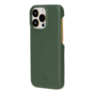 Burkley iPhone 15 Pro MAX Wallet Case, Green - BlackBrook Case