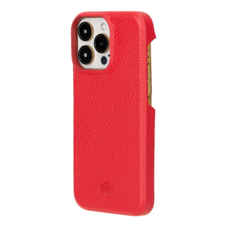 Burkley iPhone 15 Pro MAX Wallet Case, Red - BlackBrook Case