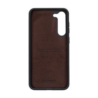 Carson Samsung S23 Plus Wallet Case, Distressed Coffee - BlackBrook Case