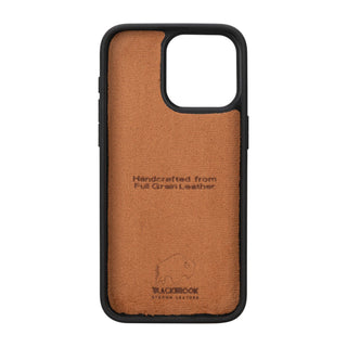 Carter iPhone 15 Pro MAX Wallet Case, Golden Brown - BlackBrook Case