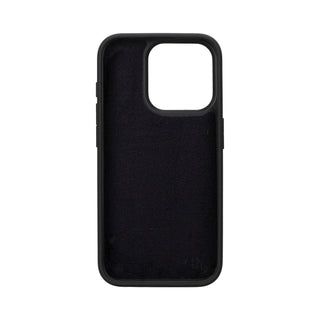 Carter iPhone 15 PRO Wallet Case, Pebble Black - BlackBrook Case