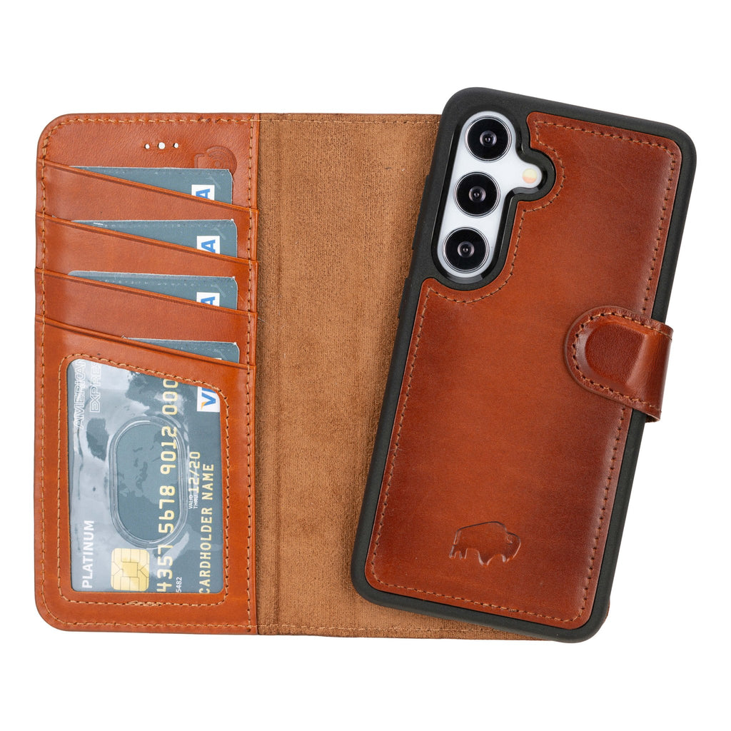 Premium Handmade Leather Samsung Galaxy S24 Cases BlackBrook