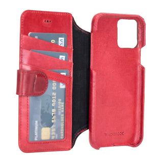 Cooper iPhone 11 Pro Folio Wallet, Burnished Red - BlackBrook Case