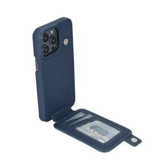 Edmonds iPhone 14 Pro MAX Wallet Case, Monaco Blue - BlackBrook Case