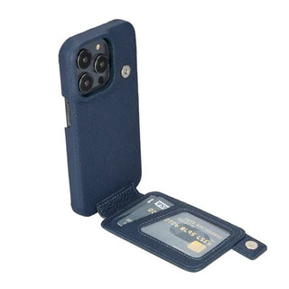 Edmonds iPhone 14 Pro Wallet Case, Monaco Blue - BlackBrook Case