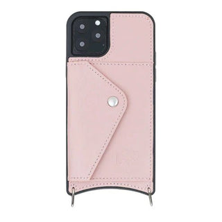 Lara iPhone 11 Pro Crossbody Wallet Case, Nude Pink - BlackBrook Case