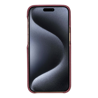 Mason iPhone 15 PRO Case, Bordeaux - BlackBrook Case