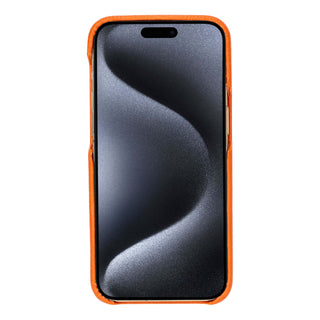 Mason iPhone 15 PRO Case, Orange - BlackBrook Case