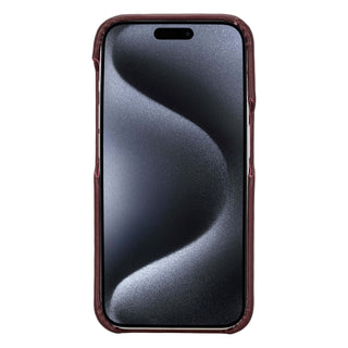 Mason iPhone 15 PRO Case, Soft Bordeaux - BlackBrook Case