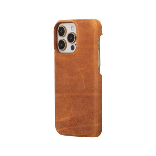 Mason iPhone 15 Pro MAX Case, Golden Brown - BlackBrook Case