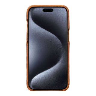 Mason iPhone 15 Pro MAX Case, Golden Brown - BlackBrook Case