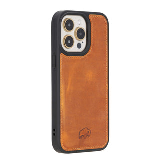 Modern York iPhone 15 Pro MAX Case, Golden Brown - BlackBrook Case
